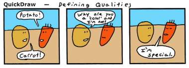 Carrot and Potato [36] Defining Qualities