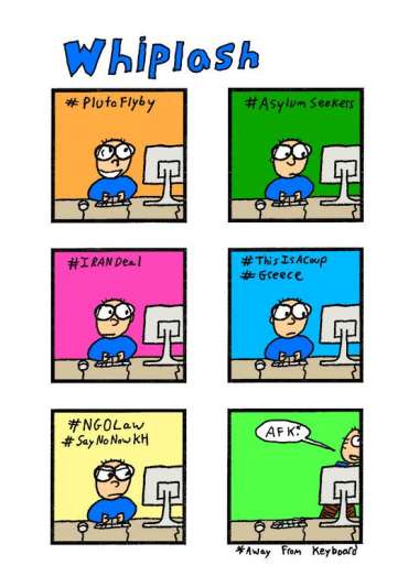 life between hashtags